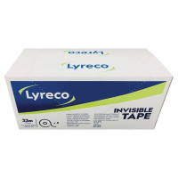 Produktbild för Dokumenttejp LYRECO 19mmx33m 8/fp
