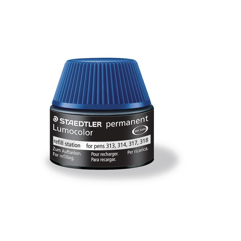 Produktbild för Refill LUMOCOLOR universal perm. blå