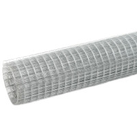 Produktbild för Hönsnät galvaniserat stål 10x1,5 m silver