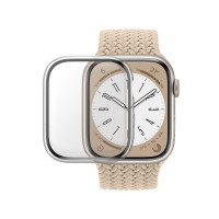 Produktbild för PanzerGlass Apple Watch Full Body Case D30 Transparent Härdat glas, Polyetentereftalat (PET)