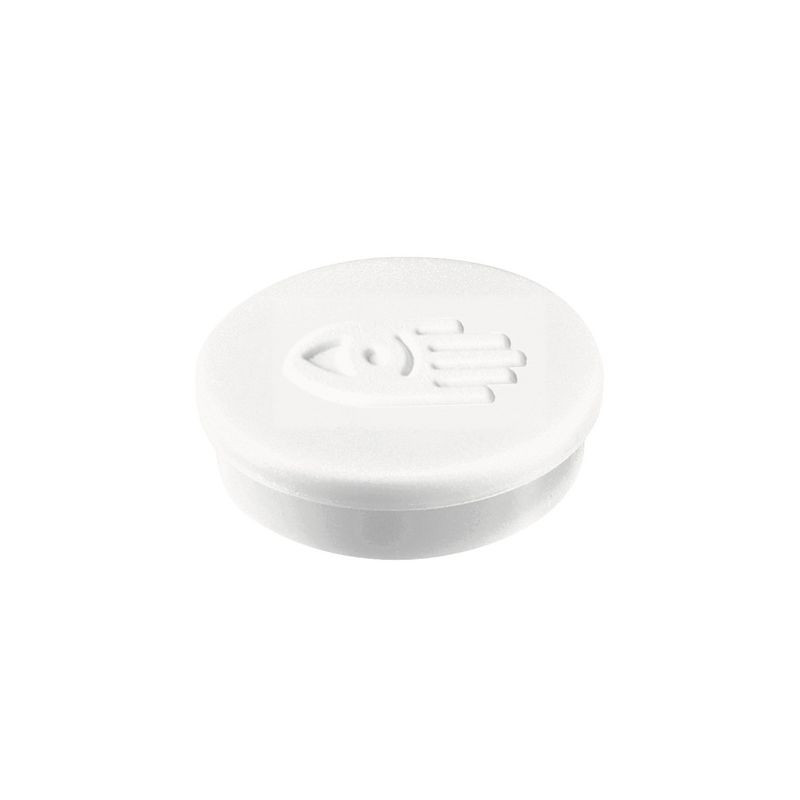 Produktbild för Magnetknappar LEGAMASTER 30mm vit 10/fp