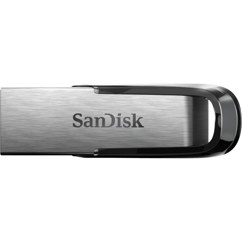 Produktbild för SanDisk ULTRA FLAIR USB-sticka 64 GB USB Type-A 3.0 Svart, Silver