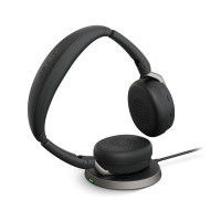 Produktbild för Jabra Evolve2 65 Flex Headset Kabel & Trådlös Huvudband Kontor/callcenter Bluetooth Svart