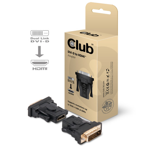 Club 3D CLUB3D DVI-D to HDMI™ Passive Adapter