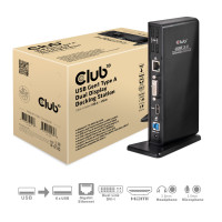 Miniatyr av produktbild för CLUB3D SenseVision USB3.0 Dual Display Docking Station
