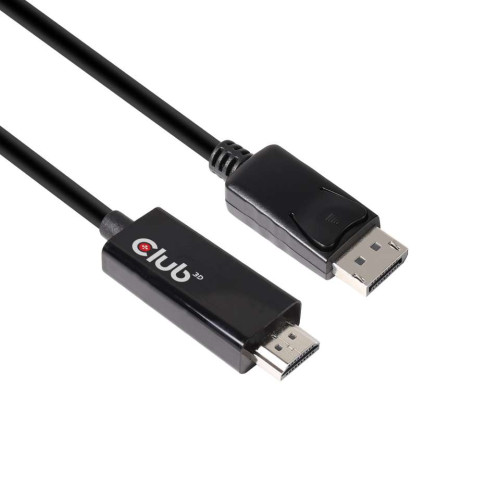 Club 3D CLUB3D DisplayPort 1.4 to HDMI 2.0b HDR Cable Male/Male 2m/6.56 ft.