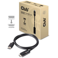 Miniatyr av produktbild för CLUB3D DisplayPort 1.4 to HDMI 2.0b HDR Cable Male/Male 2m/6.56 ft.