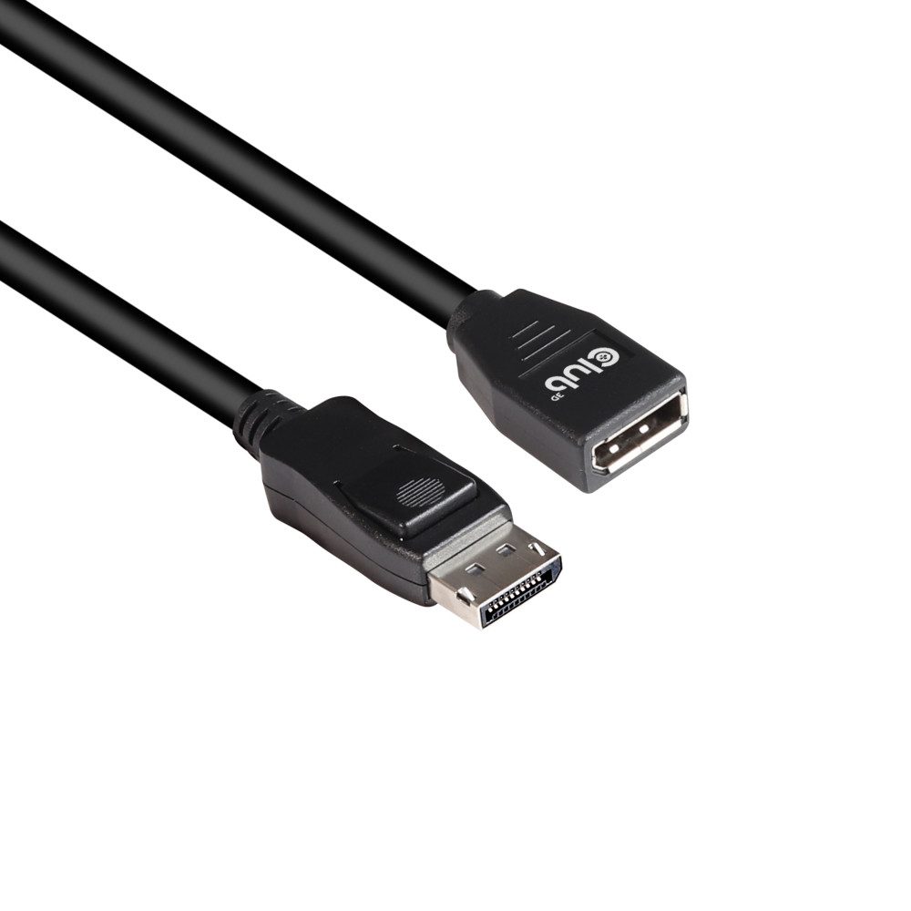Produktbild för CLUB3D CAC-1022 videokabeladapter 2 m Displayport 1.4 Svart