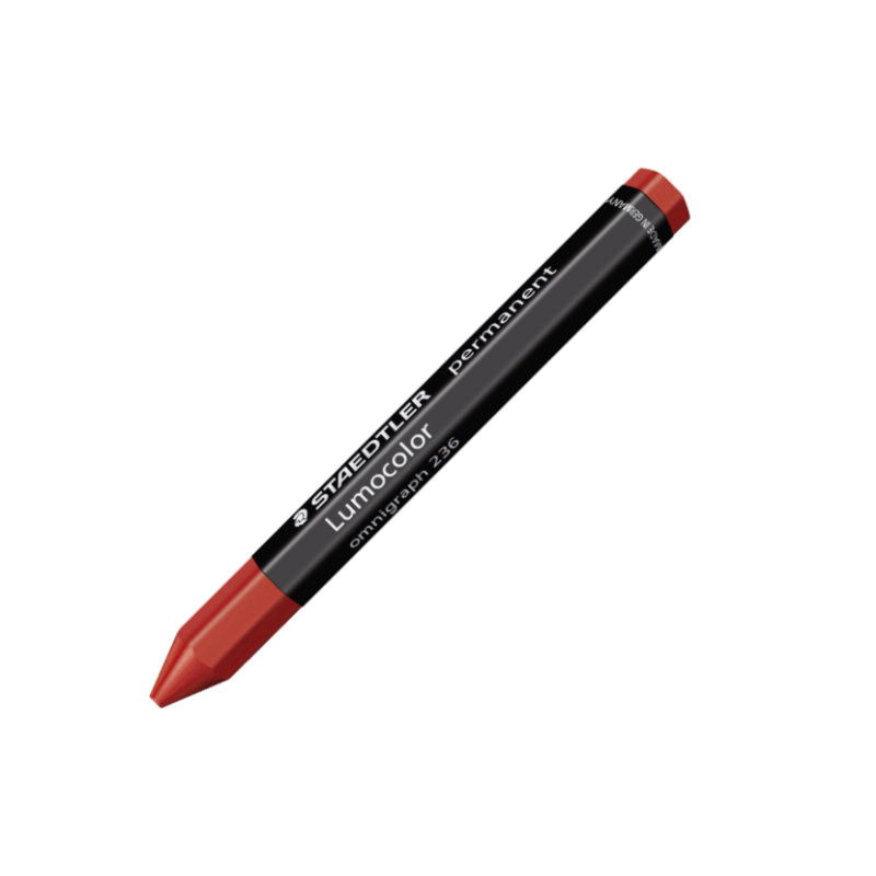 Produktbild för Staedtler Lumocolor 236 markeringspennor Röd 1 styck