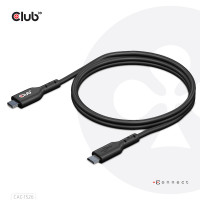 Miniatyr av produktbild för CLUB3D CAC-1526 USB-kablar 1 m USB 3.2 Gen 1 (3.1 Gen 1) USB C Micro-USB B Svart