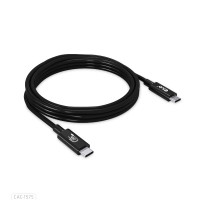 Produktbild för CLUB3D CAC-1575 USB-kablar 2 m USB4 Gen 2x2 USB C Svart