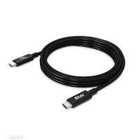 Produktbild för CLUB3D CAC-1575 USB-kablar 2 m USB4 Gen 2x2 USB C Svart