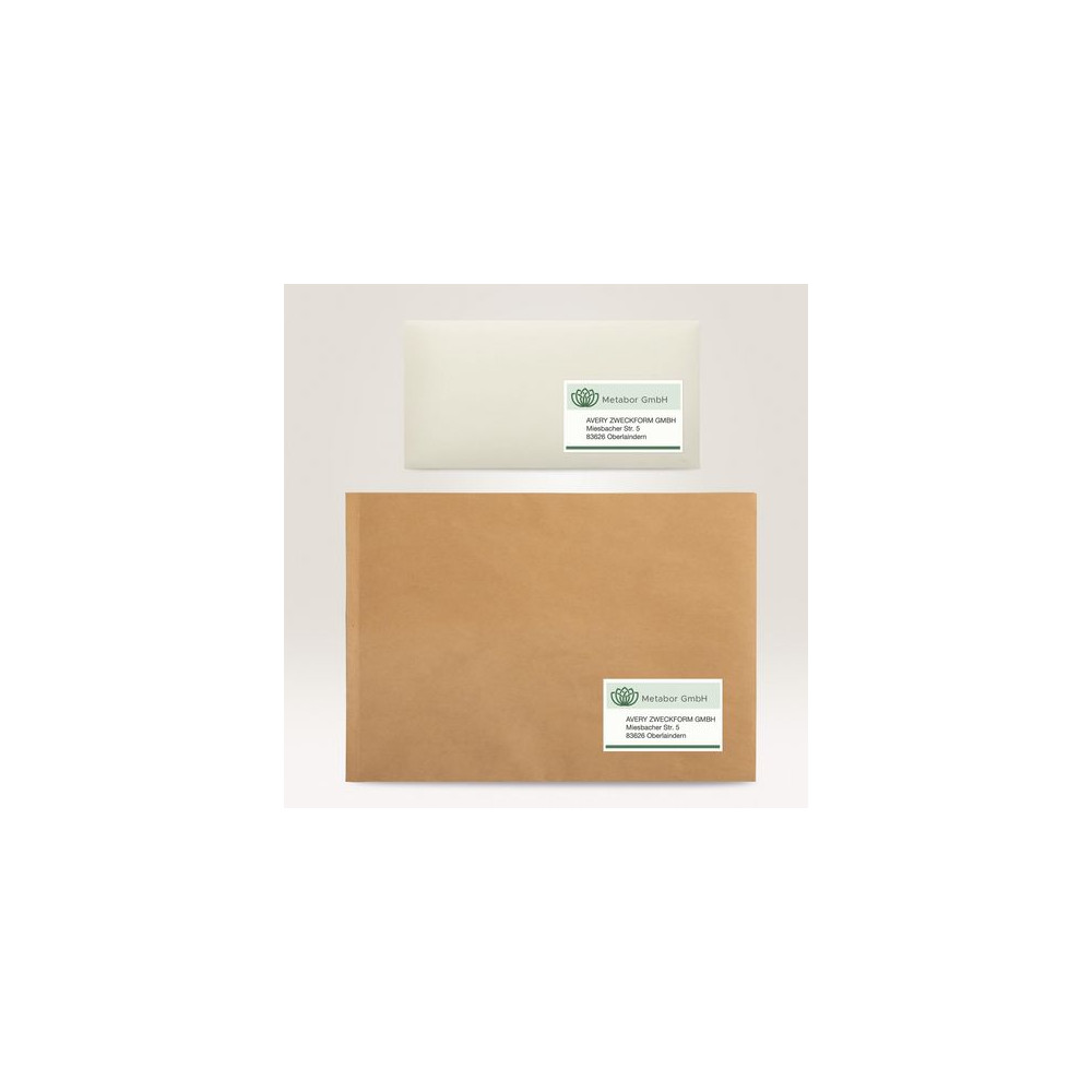 Produktbild för Etikett AVERY QP 99,1x38,1 1400/fp