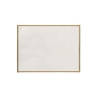 Produktbild för Whiteboard träram 60x40cm