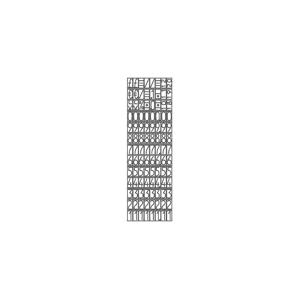 Produktbild för Prismärkare AVERY PL 1/8 1-rad