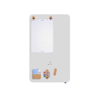 Produktbild för Pennhållare WOODEN whiteboard