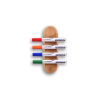 Produktbild för Pennhållare WOODEN whiteboard