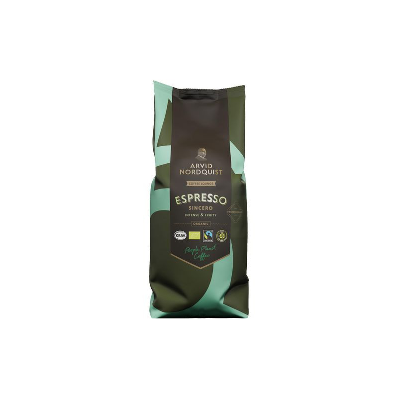 Produktbild för Kaffe ARVID.N EspressoSincer Bönor 1000g