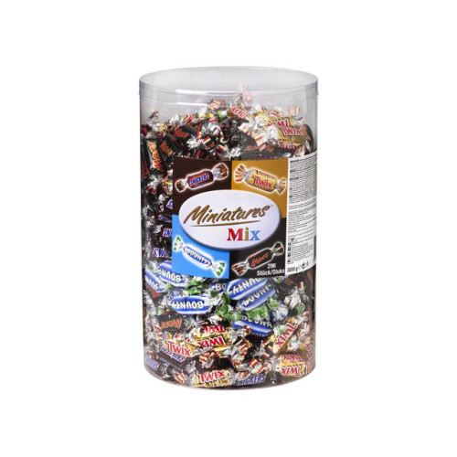 Mars Choklad MARS Miniatures Blandat 3kg