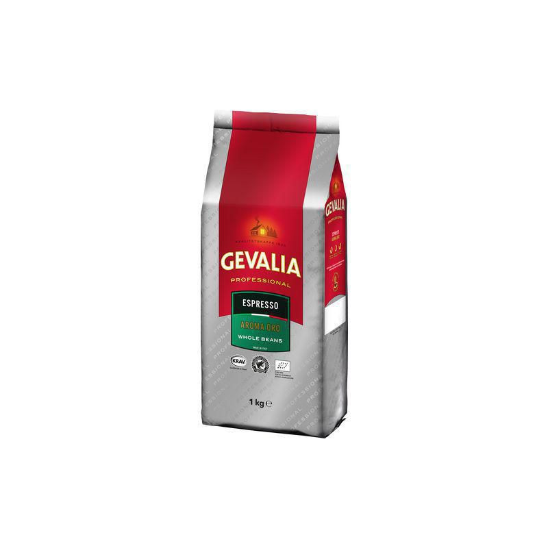 Produktbild för Kaffe GEVALIA Espr. Bönor Mastro E 1000g