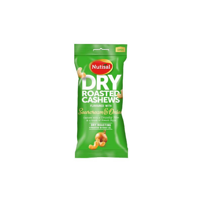 Produktbild för Nötter DR Cashew sour cream/onion 60g