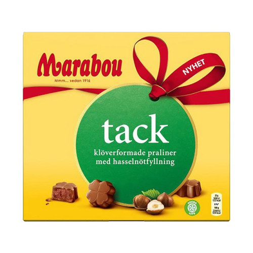 Marabou Choklad MARABOU Tack Hazelnut 110g