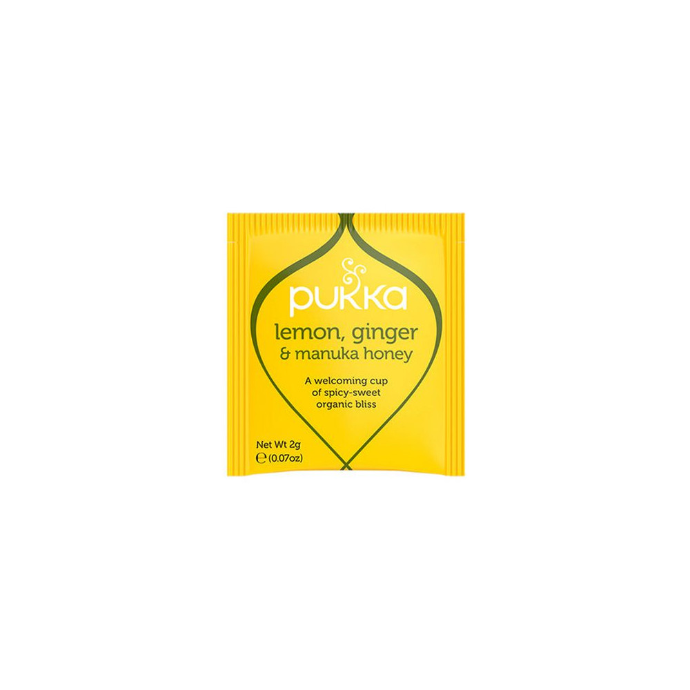 Produktbild för Te PUKKA Lem Ginger Manuka Honey 20/fp