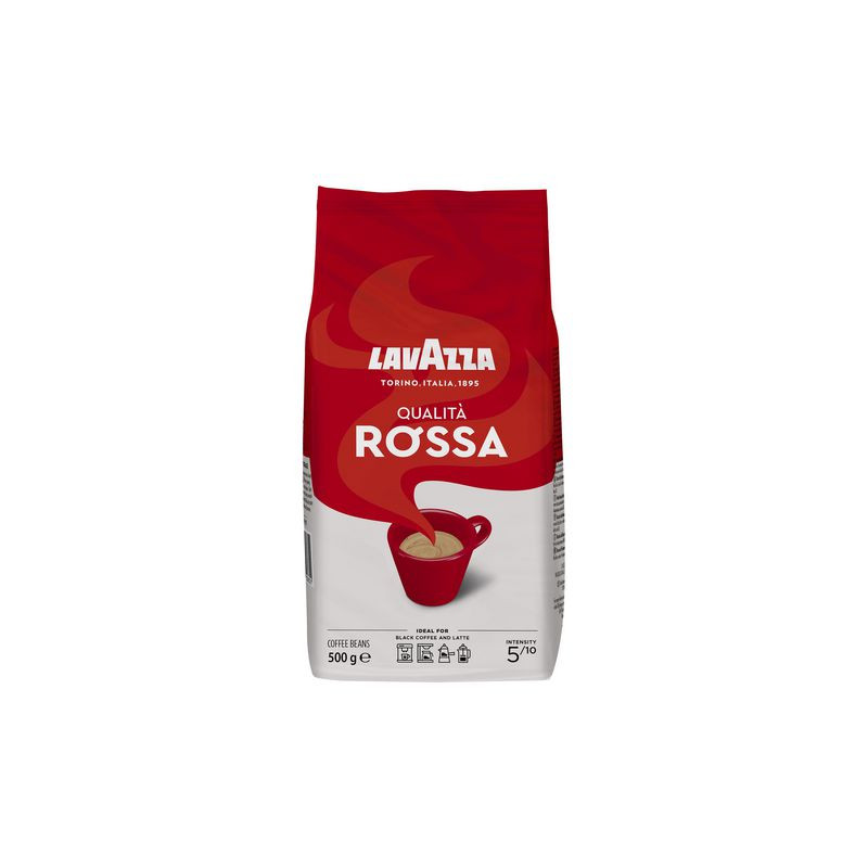 Produktbild för Kaffe LAVAZZA Qualita Rossa Bönor 1000g