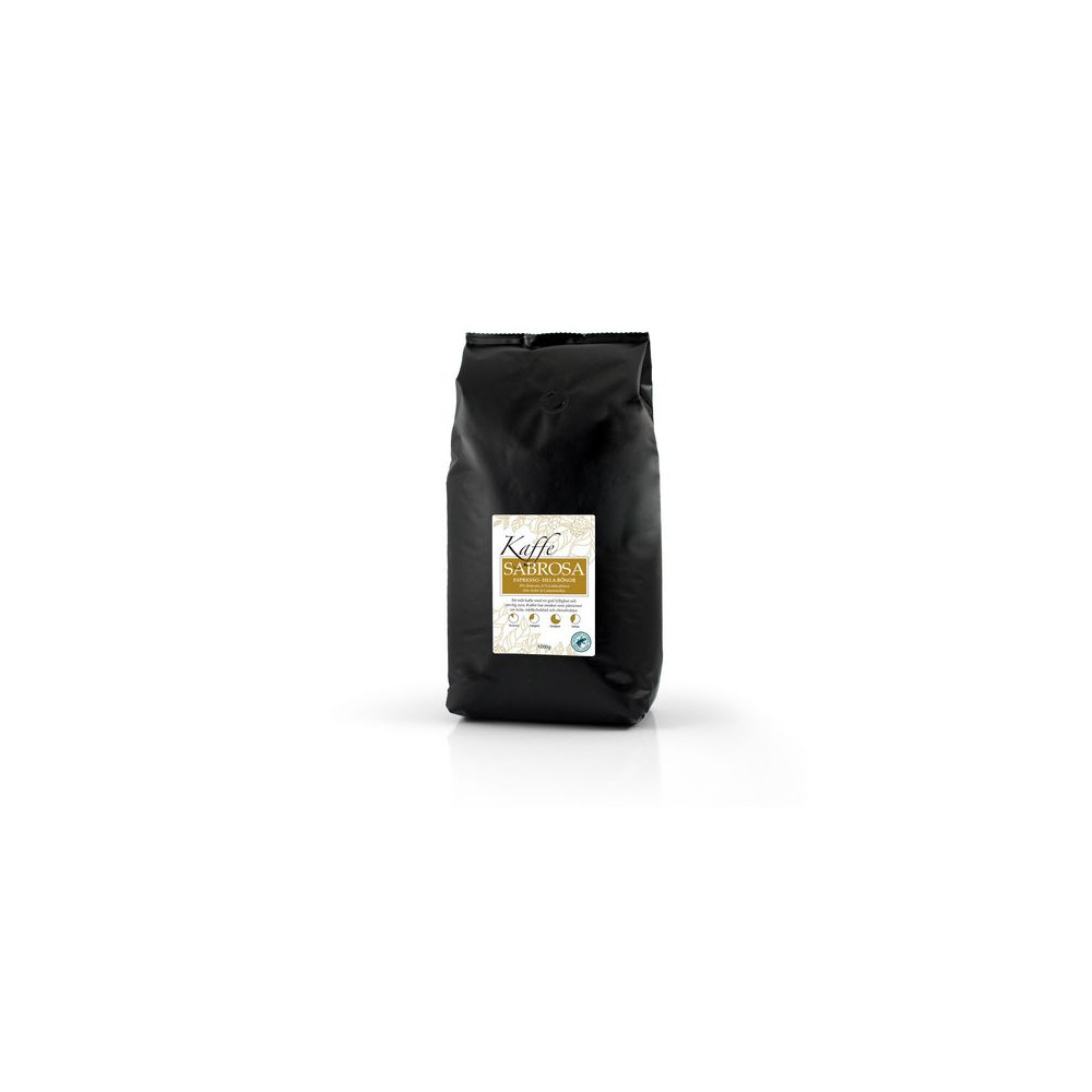 Produktbild för Kaffe SABROSA Espresso Hela Bönor 1kg