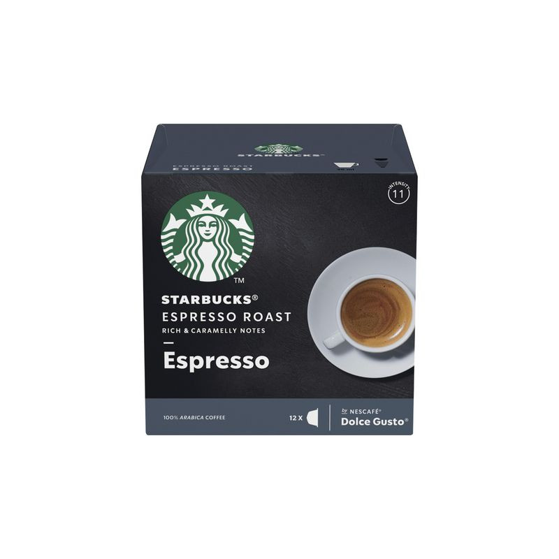 Produktbild för Kaffekapslar STARBUCKS Espres Dark 12/fp