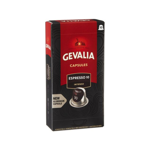 GEVALIA Kaffekapslar GEVALIA ESP INTENSO 10/fp