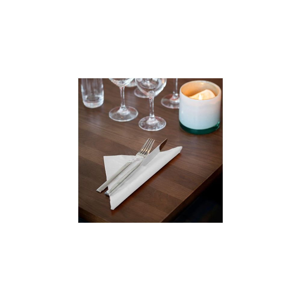 Produktbild för Servett TORK Lunch 3-lags vit 150/fp