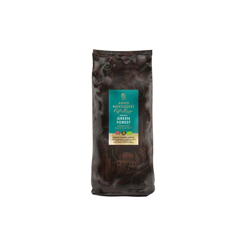 Produktbild för Kaffe A.NORDQUIST Green Forest H.B 1000g