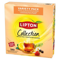Produktbild för Te LIPTON Sortimentslåda 12 smak 180/fp