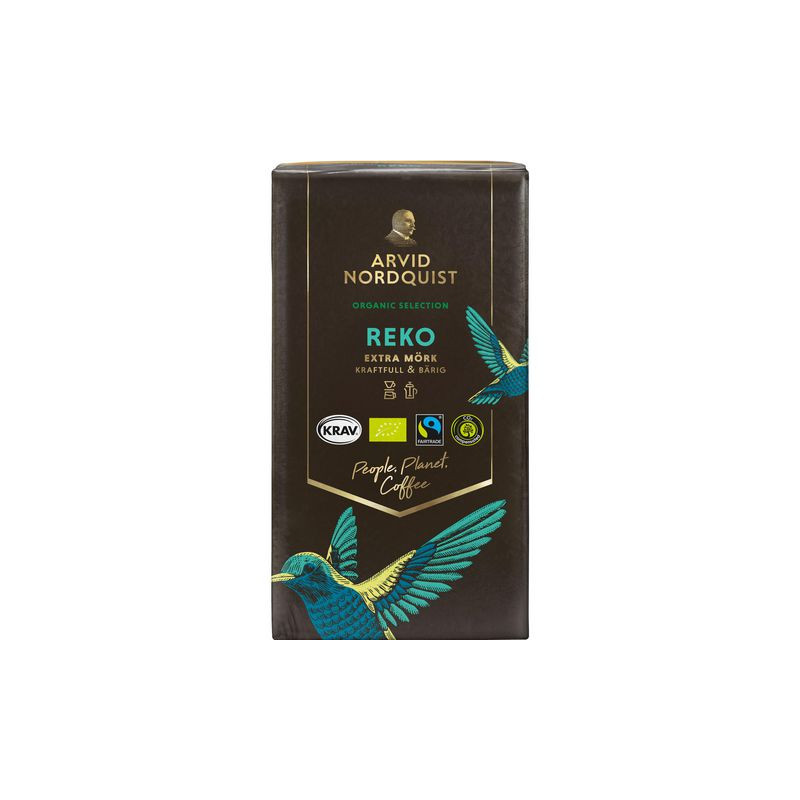 Produktbild för Kaffe ARVID.N Reko mörkrost 450g