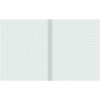 Produktbild för Räknehäfte 17x21cm rutat 5x5mm ljusgrön