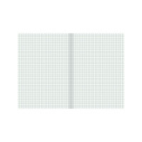Produktbild för Räknehäfte A5 rutat 5x5mm ljusgrön