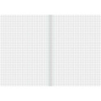 Produktbild för Räknehäfte A5 rutat 5x5mm lila 24 blad