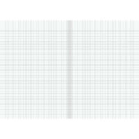 Produktbild för Räknehäfte A4 rutat 5x5mm mellanblå