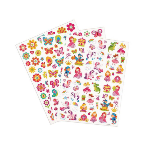 Playbox Stickers sagor, fjärilar och blommor