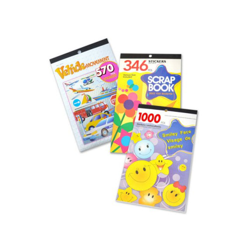 Playbox Stickers sorterade motiv 1900st