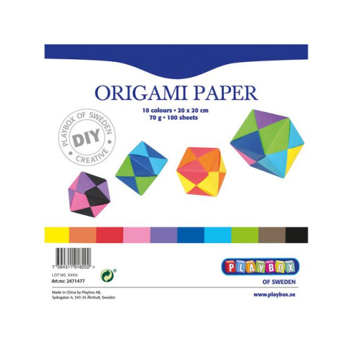Playbox Origamipapper 500/fp