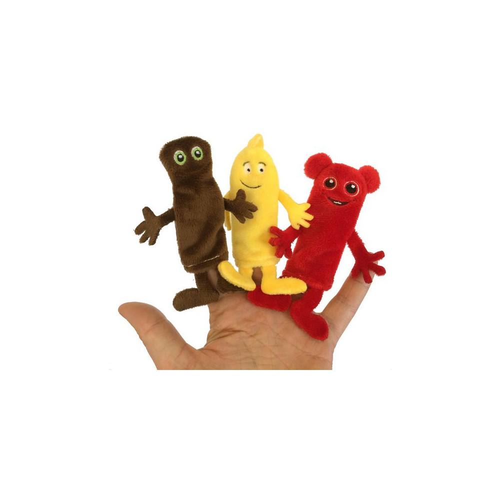 Produktbild för Babblarna Fingerdockor 6/fp