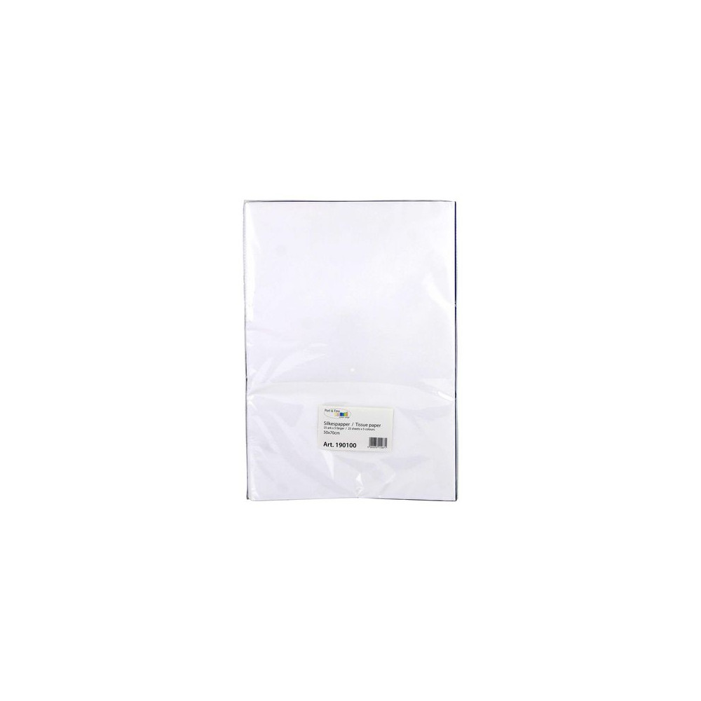 Produktbild för Silkespapper 50x75cm storsats 125 ark/fp