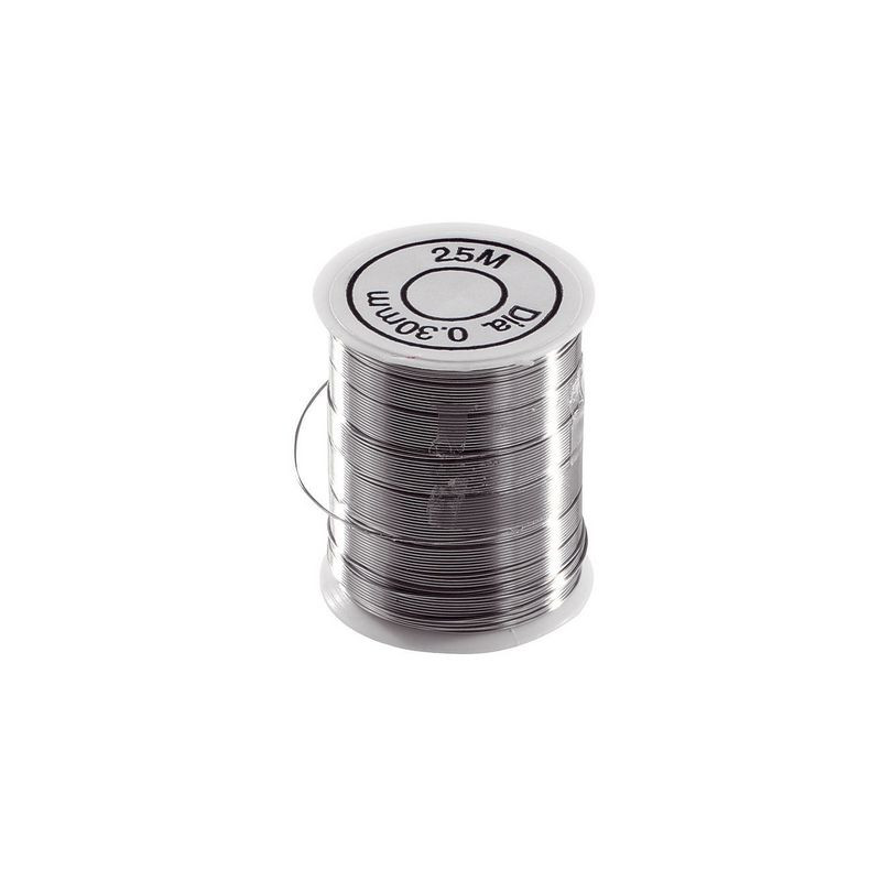 Produktbild för Metalltråd 0,3mmx25m