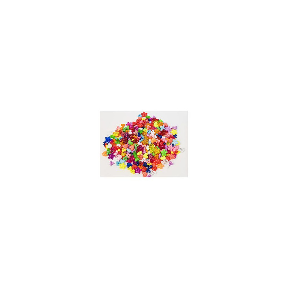 Produktbild för Plastp.hjärt/stjärn/propellermix 2100/fp