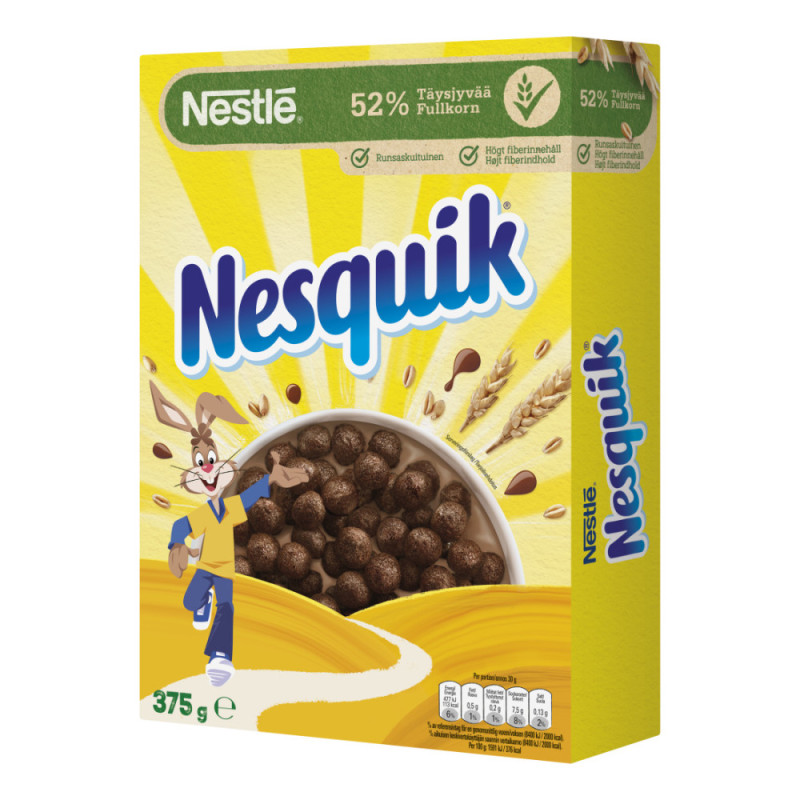 Produktbild för Nesquik Chokladpuffar 375G