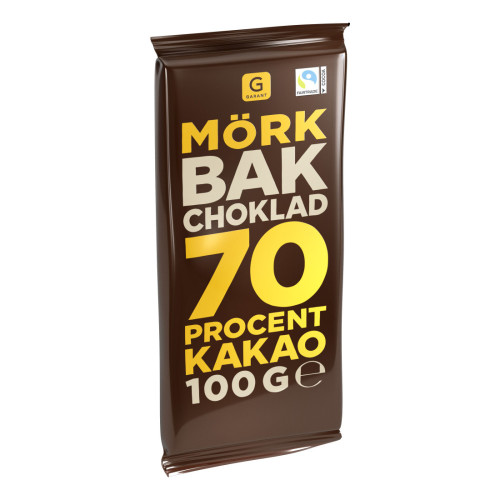 GARANT Bakchoklad Mörk 70% 100g
