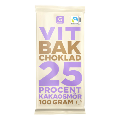 GARANT Bakchoklad Vit 100G