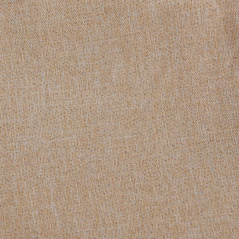 Produktbild för Mörkläggningsgardin med krokar linnelook 2 st beige 140x175 cm